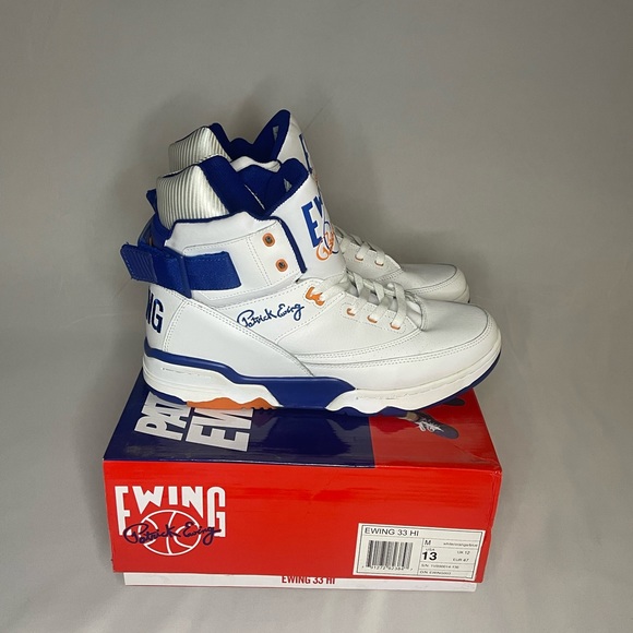 13 Patrick Ewing 33 HITOP Knicks - Picture 4 of 5